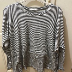 CJLA black and white Evelyn top